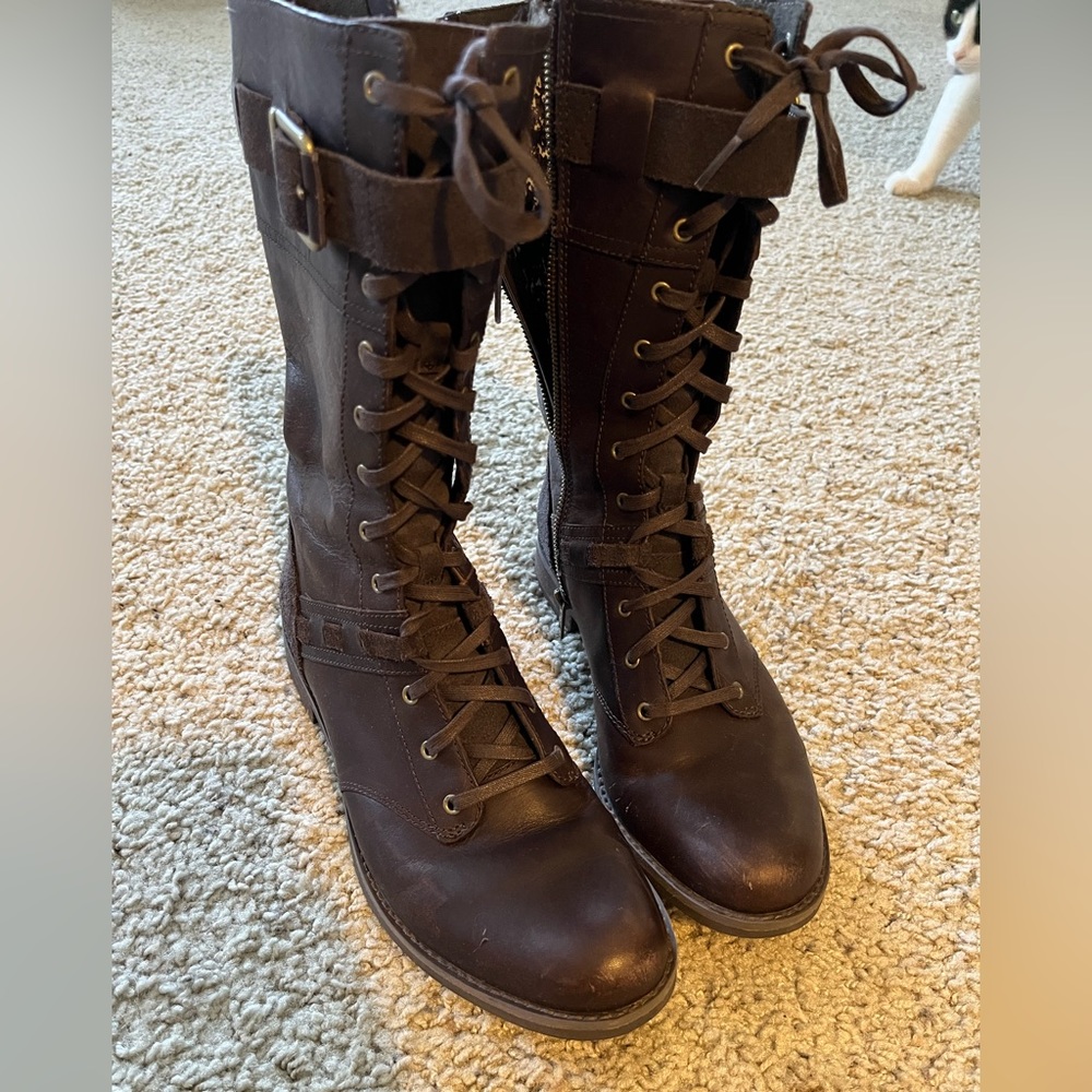 Timberland lace up boots